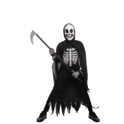 Spooktacular Boys Skeleton Grim Reaper Halloween Costume - Kid Halloween Costumes 11 Spooktacular Boys Skeleton Grim Reaper Halloween Costume - Kid Halloween Costumes -Halloween Costumes Sales 2022 Grim Reaper Skeleton Costume for Boys Cosplay 2 1 scaled 1