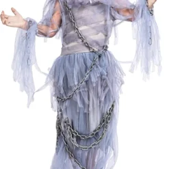 Spooktacular Girls Haunting Beauty Ghost Halloween Costume - Kid Halloween Costumes -Halloween Costumes Sales 2022 Haunting Beauty Ghost Girl Costume 3 result 1