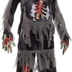 Spooktacular Child Zombie Costumes for Halloween - Kid Halloween Costumes -Halloween Costumes Sales 2022 Horror Black Zombie Costume Cosplay Child 5 结果