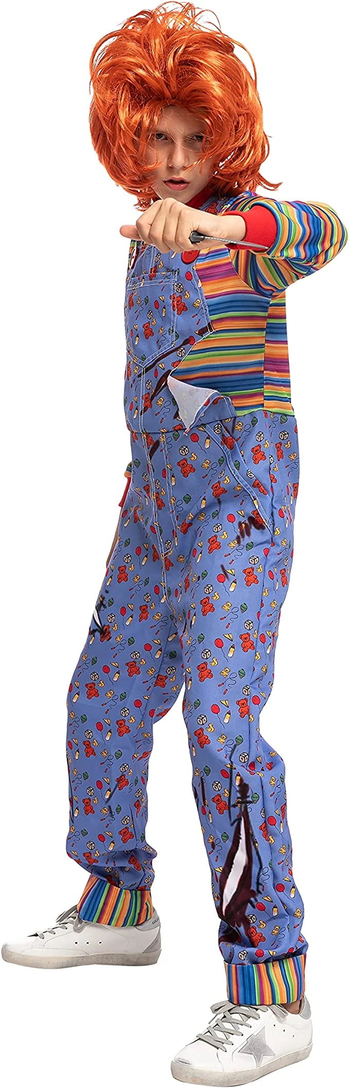 Spooktacular Kids Chucky Halloween Costume - Kid Halloween Costumes 7 Spooktacular Kids Chucky Halloween Costume - Kid Halloween Costumes - Image 5