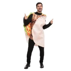 Spooktacular Adult Realistic Taco Halloween Costume - Adult Costumes
