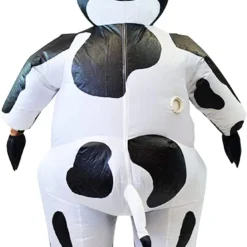Spooktacular Adult Inflatable Cow Halloween Costume - Group Costumes -Halloween Costumes Sales 2022 Inflatable Cow Costume Adult 6