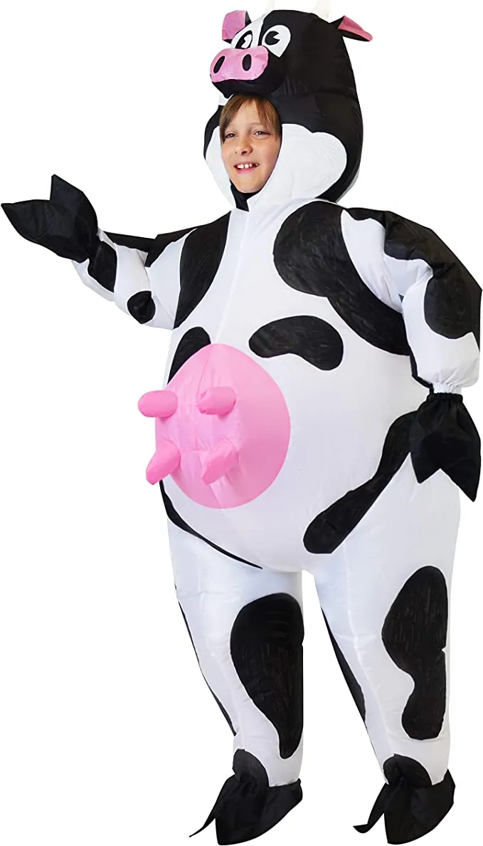 Spooktacular Child Inflatable Cow Halloween Costume - Group Costumes 5 Spooktacular Child Inflatable Cow Halloween Costume - Group Costumes - Image 3