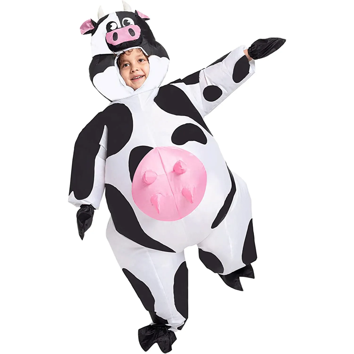 Spooktacular Child Inflatable Cow Halloween Costume - Group Costumes 3 Spooktacular Child Inflatable Cow Halloween Costume - Group Costumes