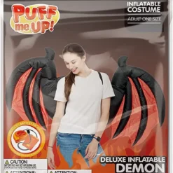 Spooktacular Inflatable Demon Wings For Cosplay- Adult - Inflatable Costumes -Halloween Costumes Sales 2022 Inflatable Demon Wings For Cosplay Adult 1