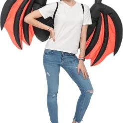 Spooktacular Inflatable Demon Wings For Cosplay- Adult - Inflatable Costumes -Halloween Costumes Sales 2022 Inflatable Demon Wings For Cosplay Adult 2
