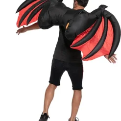 Spooktacular Inflatable Demon Wings For Cosplay- Adult - Inflatable Costumes -Halloween Costumes Sales 2022 Inflatable Demon Wings For Cosplay Adult 4