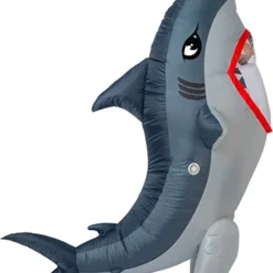 Spooktacular Adult Full Body Shark Inflatable Halloween Costume - Group Costumes -Halloween Costumes Sales 2022 Inflatable Great White Shark Costume Adult 5 结果