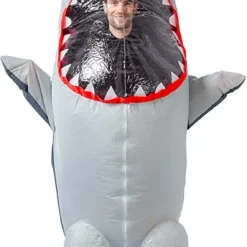 Spooktacular Adult Full Body Shark Inflatable Halloween Costume - Group Costumes -Halloween Costumes Sales 2022 Inflatable Great White Shark Costume Adult 6 结果