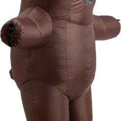 Spooktacular 7ft Adult Inflatable Bear Costume - Group Costumes -Halloween Costumes Sales 2022 Inflatable Grizzly Bear Costume Adult 1