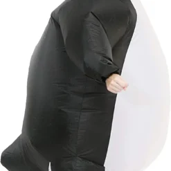 Spooktacular Adult Inflatable Penguin Halloween Costume - Group Costumes -Halloween Costumes Sales 2022 Inflatable Penguin Costume Adult 3