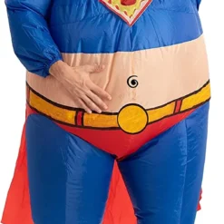 Spooktacular Adult Halloween Superhero Inflatable Costume - Inflatable Costumes 12 Spooktacular Adult Halloween Superhero Inflatable Costume - Inflatable Costumes -Halloween Costumes Sales 2022 Inflatable Superhero Costume Fat Suit Adult 4