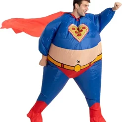 Spooktacular Adult Halloween Superhero Inflatable Costume - Inflatable Costumes 10 Spooktacular Adult Halloween Superhero Inflatable Costume - Inflatable Costumes -Halloween Costumes Sales 2022 Inflatable Superhero Costume Fat Suit Adult 5
