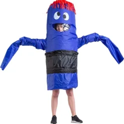 Spooktacular Adult Inflatable Tube Dancer Costume - Group Costumes -Halloween Costumes Sales 2022 Inflatable Tube Meme Dancing Costume Adult 1