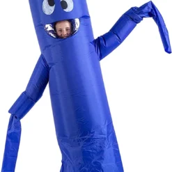 Spooktacular Adult Inflatable Tube Dancer Costume - Group Costumes -Halloween Costumes Sales 2022 Inflatable Tube Meme Dancing Costume Adult 5