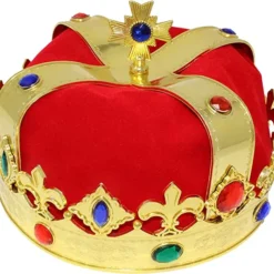 Joyin King and Queens Royal Crown Halloween Costume - Costume Accessories 12 Joyin King and Queens Royal Crown Halloween Costume - Costume Accessories -Halloween Costumes Sales 2022 Kings and Queens Royal Crowns 2 Pack 1