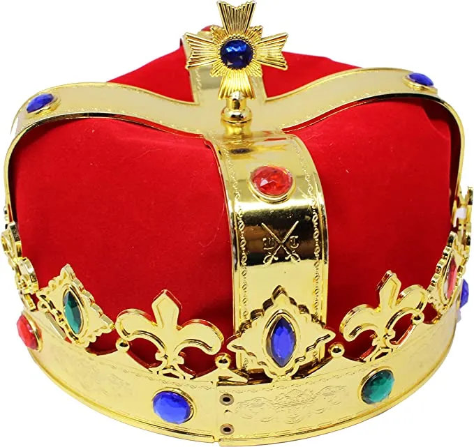 Joyin King and Queens Royal Crown Halloween Costume - Costume Accessories 4 Joyin King and Queens Royal Crown Halloween Costume - Costume Accessories - Image 2