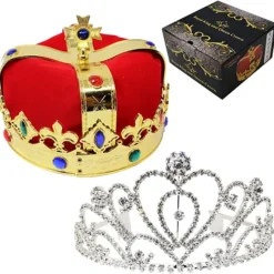 Joyin King and Queens Royal Crown Halloween Costume - Costume Accessories