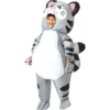Spooktacular 5ft Child Kitty Cat Halloween Inflatable - Group Costumes -Halloween Costumes Sales 2022 Kitty Full Body Inflatable Costume 4 3