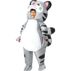 Spooktacular 5ft Child Kitty Cat Halloween Inflatable - Group Costumes