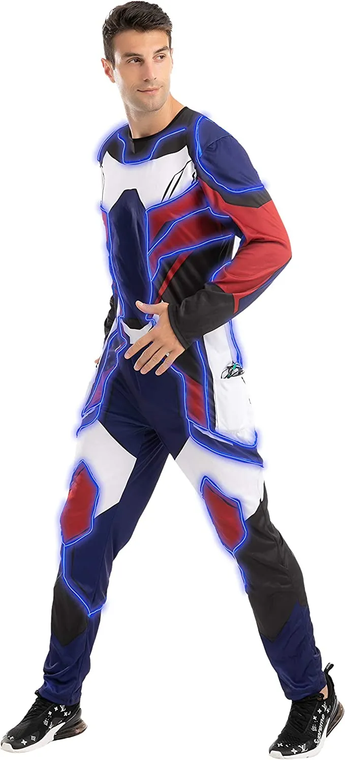 Spooktacular Adult Light up LED Stick Figure Halloween Costume - Adult Costumes 8 Spooktacular Adult Light up LED Stick Figure Halloween Costume - Adult Costumes - Image 6