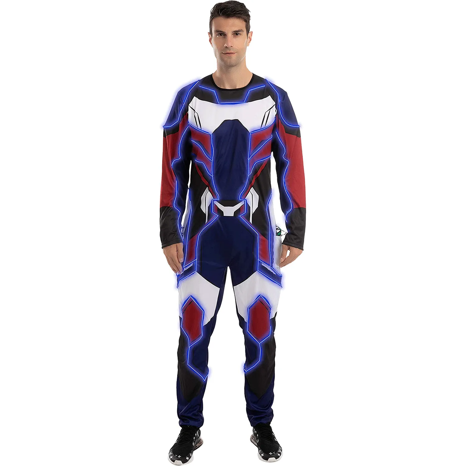 Spooktacular Adult Light up LED Stick Figure Halloween Costume - Adult Costumes 3 Spooktacular Adult Light up LED Stick Figure Halloween Costume - Adult Costumes