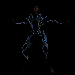 Spooktacular Child Light up Stick Figure Halloween Costume - Kid Halloween Costumes -Halloween Costumes Sales 2022 LED Jumpsuit Child 1