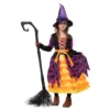 Spooktacular Girls Witch Tutu Light Up Halloween Costume - Group Costumes -Halloween Costumes Sales 2022 LED Light Up Bat Witch Tutu Costume For Role Play Cosplay Child result