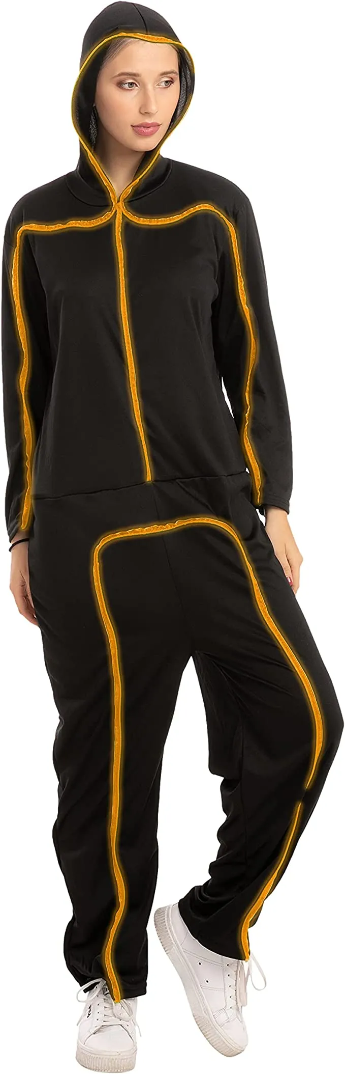 Spooktacular Adult LED Light Up Stick Figure Halloween Costume - Adult Costumes 5 Spooktacular Adult LED Light Up Stick Figure Halloween Costume - Adult Costumes - Image 3