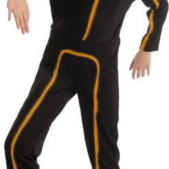 Spooktacular Kids Light up Stick Figure Halloween Costume - Kid Halloween Costumes -Halloween Costumes Sales 2022 LED Stickman Costume LED Stick Figure Yellow Child 2