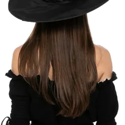 Spooktacular Large Ruched Black Witch Hat Role Play Cosplay Accessaries - Adult - Costume Accessories 14 Spooktacular Large Ruched Black Witch Hat Role Play Cosplay Accessaries - Adult - Costume Accessories -Halloween Costumes Sales 2022 Large Ruched Black Witch Hat Role Play Cosplay Accessaries Adult 2