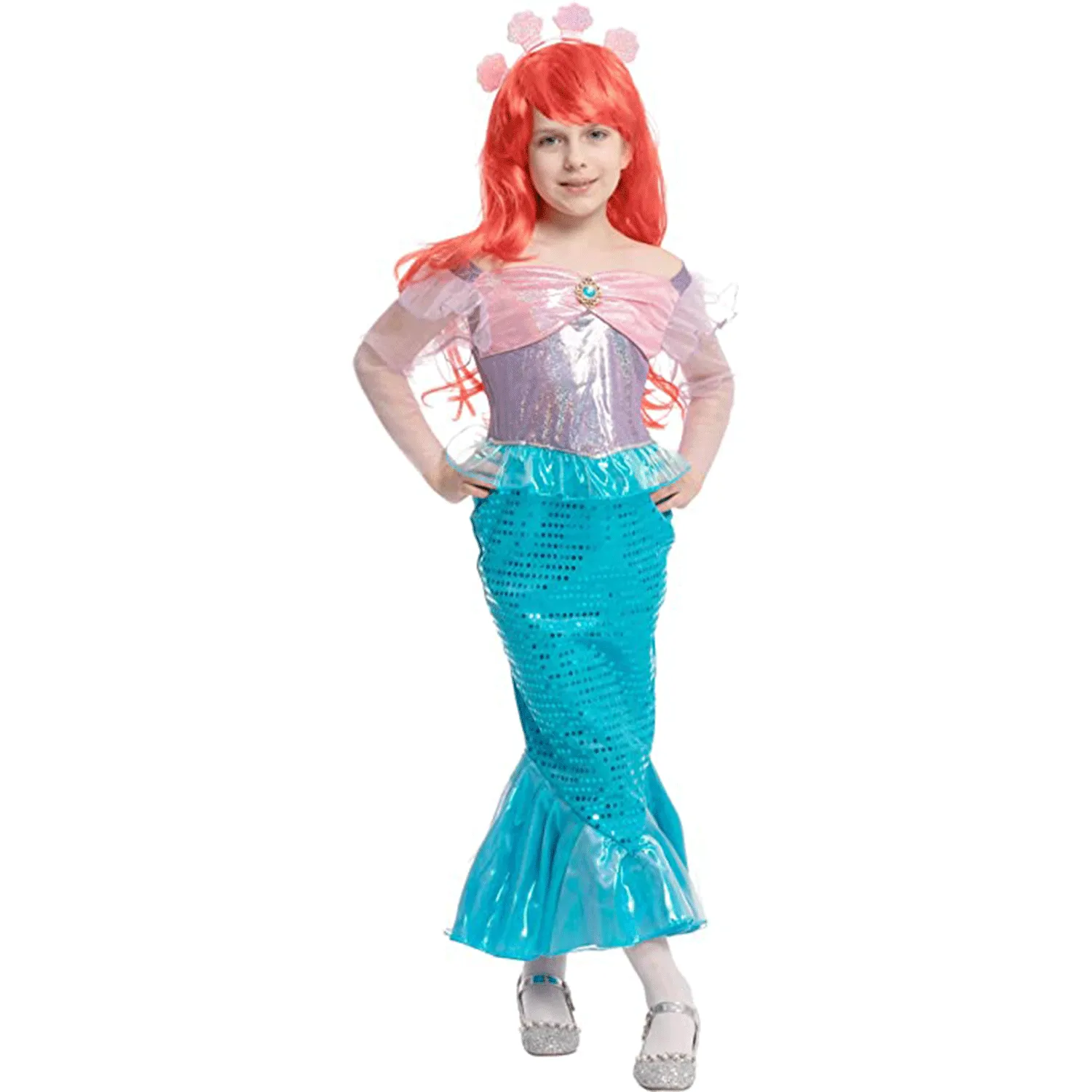 Spooktacular Kids Classic Little Mermaid Halloween Costume - Kid Halloween Costumes 3 Spooktacular Kids Classic Little Mermaid Halloween Costume - Kid Halloween Costumes
