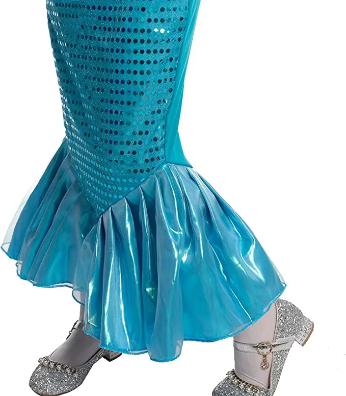 Spooktacular Kids Classic Little Mermaid Halloween Costume - Kid Halloween Costumes 7 Spooktacular Kids Classic Little Mermaid Halloween Costume - Kid Halloween Costumes - Image 5