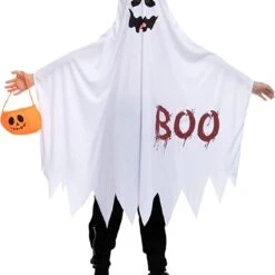 Spooktacular 2Pcs Mask Ghost Costume Cosplay - Child - Kid Halloween Costumes -Halloween Costumes Sales 2022 Mask Ghost Costume Cosplay 2 Pack Child 1