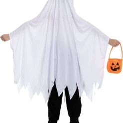 Spooktacular 2Pcs Mask Ghost Costume Cosplay - Child - Kid Halloween Costumes -Halloween Costumes Sales 2022 Mask Ghost Costume Cosplay 2 Pack Child 2