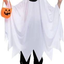 Spooktacular 2Pcs Mask Ghost Costume Cosplay - Child - Kid Halloween Costumes -Halloween Costumes Sales 2022 Mask Ghost Costume Cosplay 2 Pack Child 3