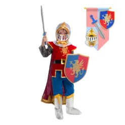 Spooktacular Boys Medieval Knight Costume for Halloween - Kid Halloween Costumes