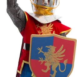 Spooktacular Boys Medieval Knight Costume for Halloween - Kid Halloween Costumes -Halloween Costumes Sales 2022 Medieval Knight Costume Deluxe Set For Boys 4 结果