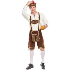Spooktacular Men German Bavarian Oktoberfest Costume - Adult Costumes
