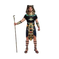 Spooktacular Men Egyptian Pharaoh Halloween Costume - Adult Costumes