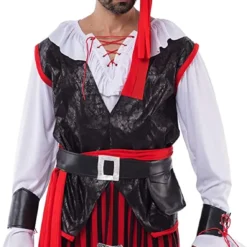 Spooktacular Mens Sea Captain Pirate Halloween Costume - Group Costumes -Halloween Costumes Sales 2022 Mens Pirate Costume 5 结果