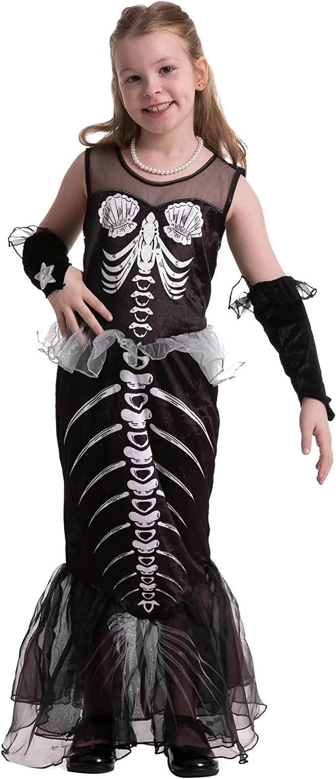 Spooktacular Kids Mermaid Skeleton Halloween Costume - Kid Halloween Costumes 7 Spooktacular Kids Mermaid Skeleton Halloween Costume - Kid Halloween Costumes - Image 5