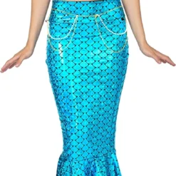 Spooktacular Adult Mermaid Tail Skirt Halloween Costume - Adult Costumes 13 Spooktacular Adult Mermaid Tail Skirt Halloween Costume - Adult Costumes -Halloween Costumes Sales 2022 Metallic Hologram Shiny Mermaid Skirt Costume Cosplay Adult 2 结果