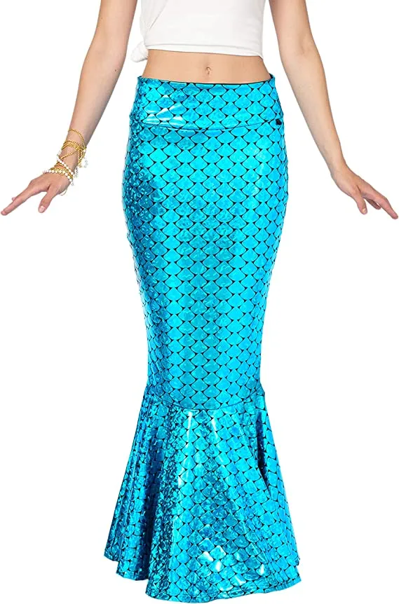 Spooktacular Adult Mermaid Tail Skirt Halloween Costume - Adult Costumes 7 Spooktacular Adult Mermaid Tail Skirt Halloween Costume - Adult Costumes - Image 5