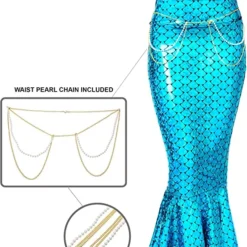 Spooktacular Adult Mermaid Tail Skirt Halloween Costume - Adult Costumes 12 Spooktacular Adult Mermaid Tail Skirt Halloween Costume - Adult Costumes -Halloween Costumes Sales 2022 Metallic Hologram Shiny Mermaid Skirt Costume Cosplay Adult 6 结果