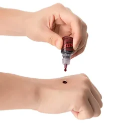 Spooktacular 6 Mini Bottles Halloween Vampire Fake Blood - Costume Accessories -Halloween Costumes Sales 2022 Mini Bottles of Blood 6 Pcs 1 结果