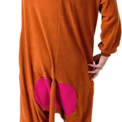 Spooktacular Adult Monkey Onesie Pajamas - Group Costumes -Halloween Costumes Sales 2022 Monkey Animal Onesies Costume Adult 4 result