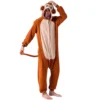 Spooktacular Adult Monkey Onesie Pajamas - Group Costumes -Halloween Costumes Sales 2022 Monkey Animal Onesies Costume Adult result scaled 1