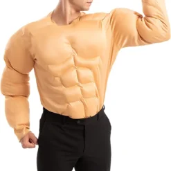 Spooktacular Men Muscle Suit Costume - Adult Costumes 12 Spooktacular Men Muscle Suit Costume - Adult Costumes -Halloween Costumes Sales 2022 Muscle Shirt Costume Adult 2