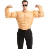 Spooktacular Men Muscle Suit Costume - Adult Costumes -Halloween Costumes Sales 2022 Muscle Shirt Costume Adult 5